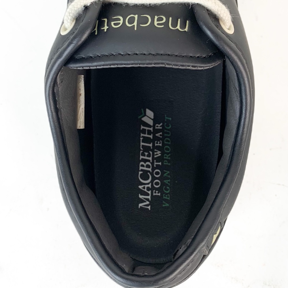 Macbeth Mens US 8 Black Cement Gatsby Vegan shoes - Picture 2 of 7